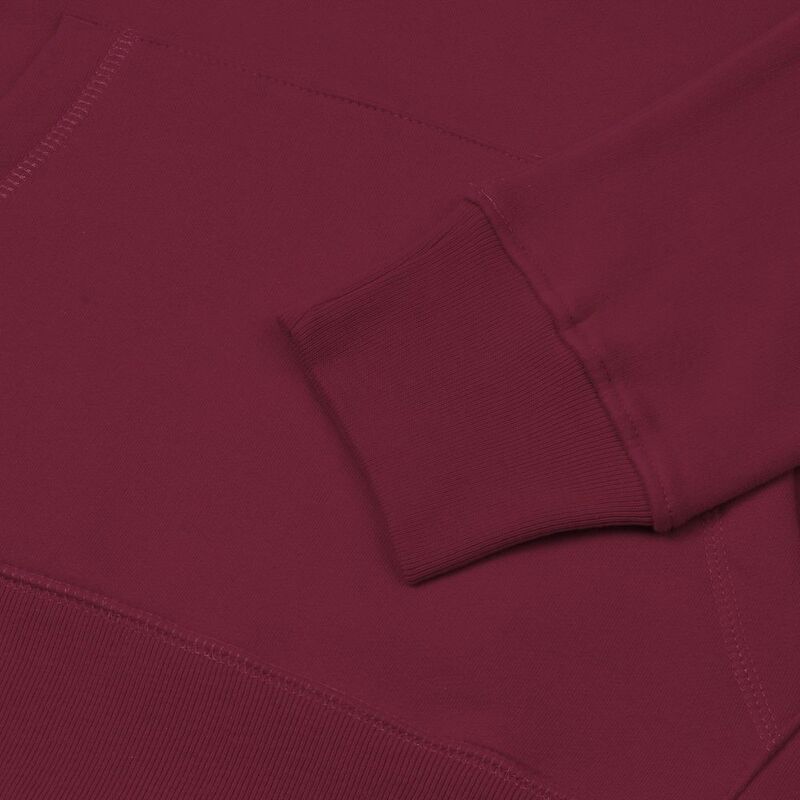 Толстовка с капюшоном унисекс Hoodie, бордовая арт.WU03W881