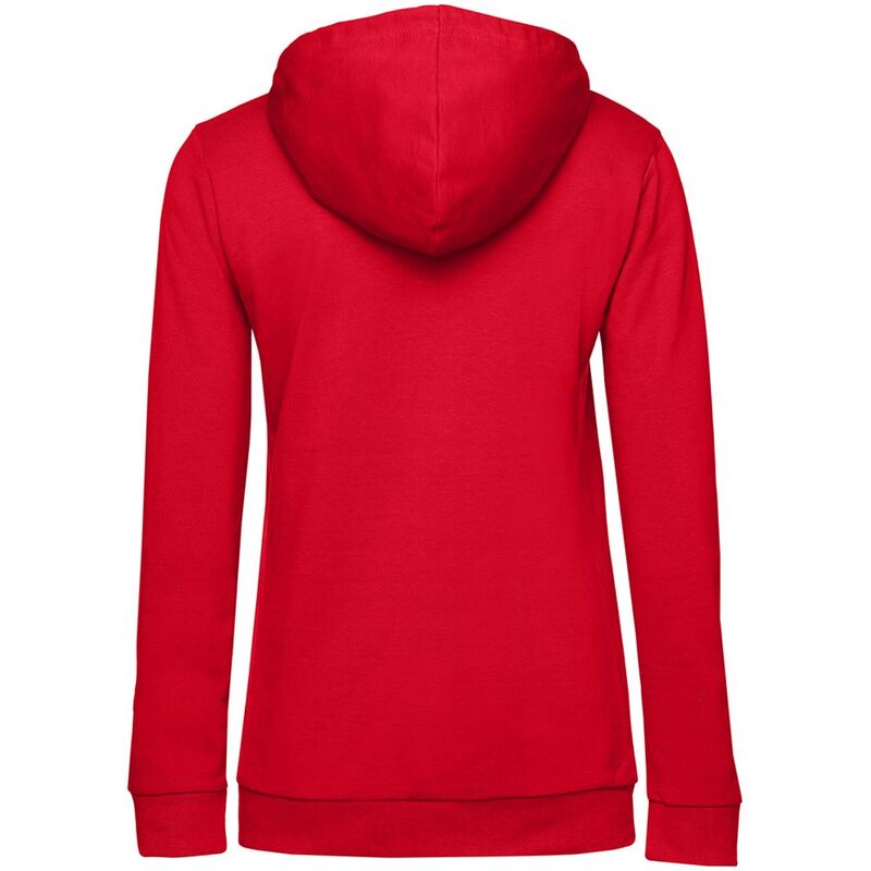 Толстовка с капюшоном женская Hoodie, красная арт.WW04W004