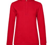 Толстовка с капюшоном женская Hoodie, красная арт.WW04W004