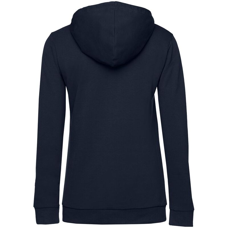 Толстовка с капюшоном женская Hoodie, темно-синяя арт.WW04W006