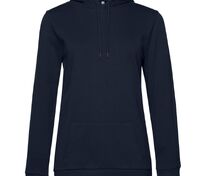 Толстовка с капюшоном женская Hoodie, темно-синяя арт.WW04W006