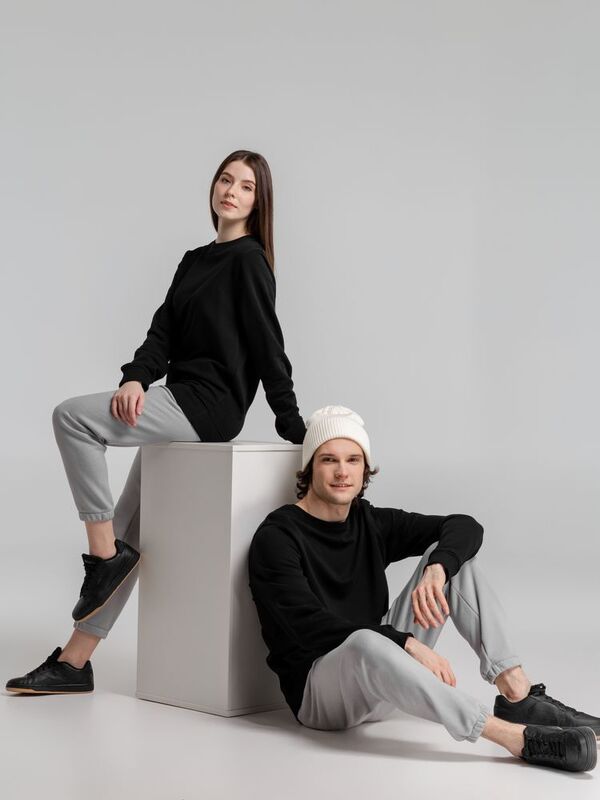 Свитшот унисекс BNC Inspire (Organic), черный арт.WU31B005