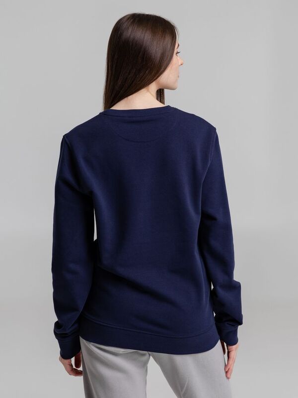 Свитшот унисекс BNC Inspire (Organic), темно-синий арт.WU31B006