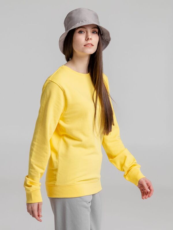 Свитшот унисекс BNC Inspire (Organic), желтый арт.WU31B205