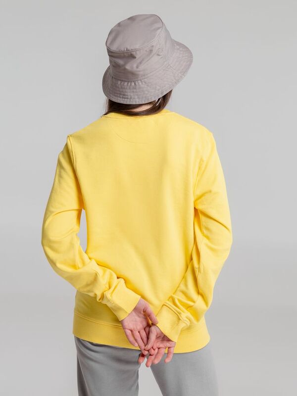 Свитшот унисекс BNC Inspire (Organic), желтый арт.WU31B205