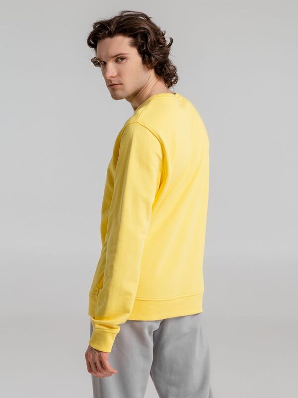Свитшот унисекс BNC Inspire (Organic), желтый арт.WU31B205