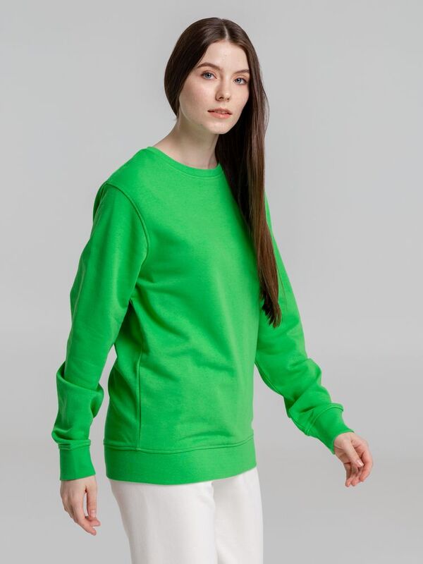 Свитшот унисекс BNC Inspire (Organic), зеленый арт.WU31B515