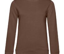 Свитшот женский BNC Inspire (Organic), коричневый (мокко) арт.WW32B137