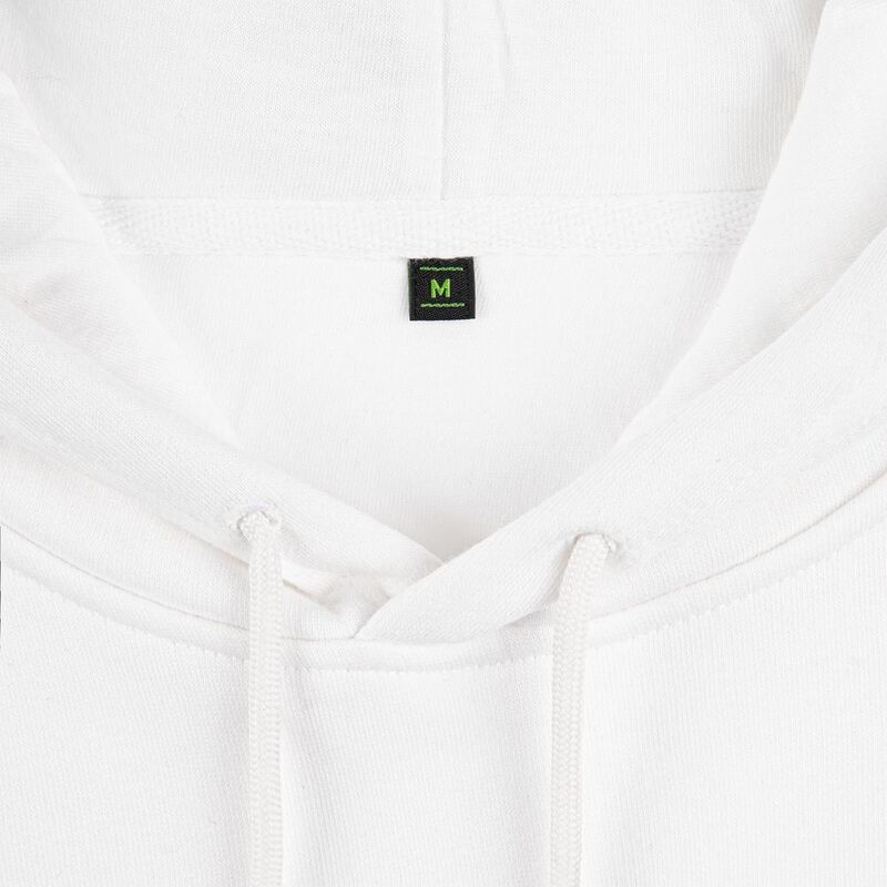 Толстовка с капюшоном унисекс BNC Inspire (Organic), белая арт.WU33B001