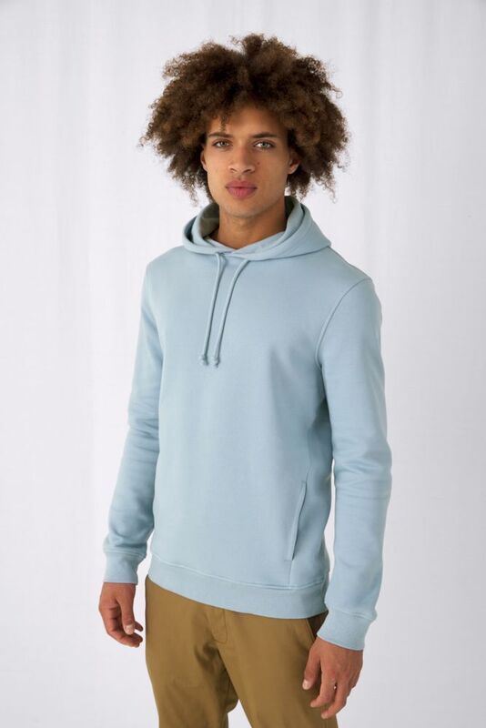 Толстовка с капюшоном унисекс BNC Inspire (Organic), желтая арт.WU33B205