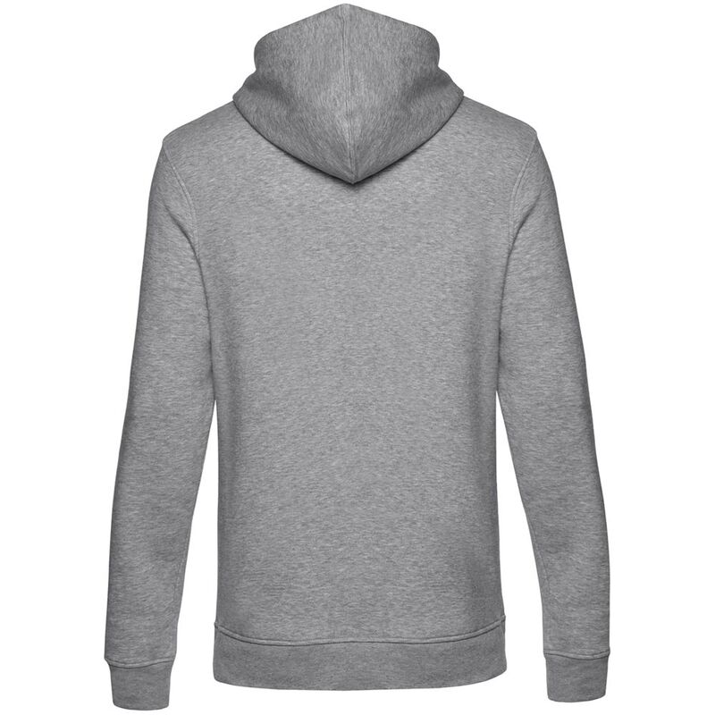 Толстовка с капюшоном унисекс BNC Inspire (Organic), серый меланж арт.WU33B610