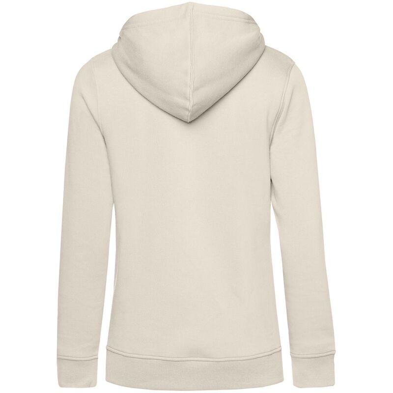 Толстовка с капюшоном женская BNC Inspire (Organic), молочно-белая арт.WW34B101
