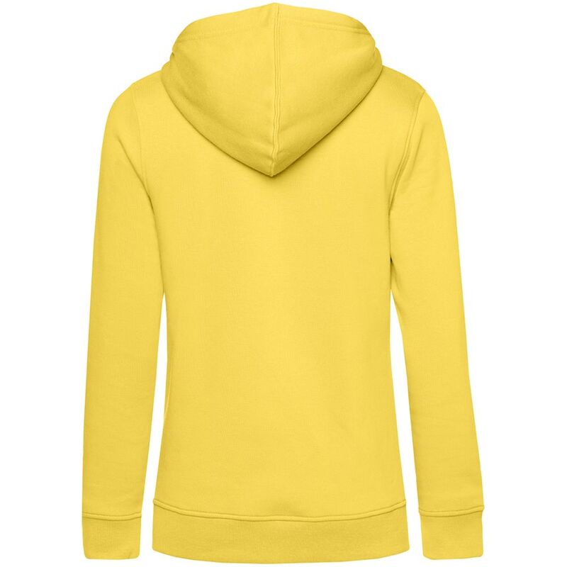 Толстовка с капюшоном женская BNC Inspire (Organic), желтая арт.WW34B205