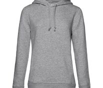 Толстовка с капюшоном женская BNC Inspire (Organic), серый меланж арт.WW34B610