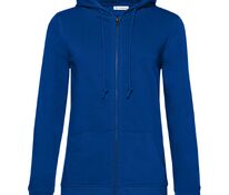 Толстовка на молнии с капюшоном женская BNC Inspire (Organic), ярко-синяя арт.WW36B453