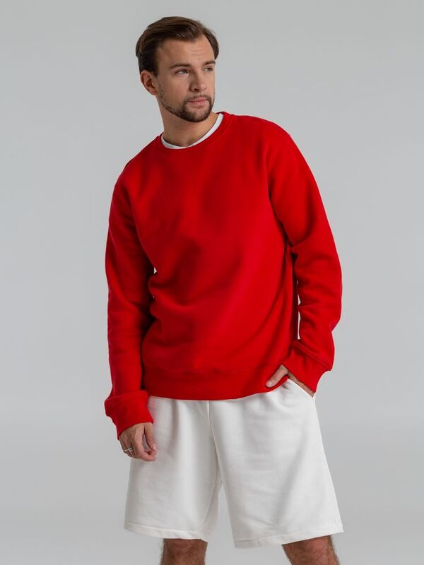 Свитшот унисекс King, красный арт.WU01K004