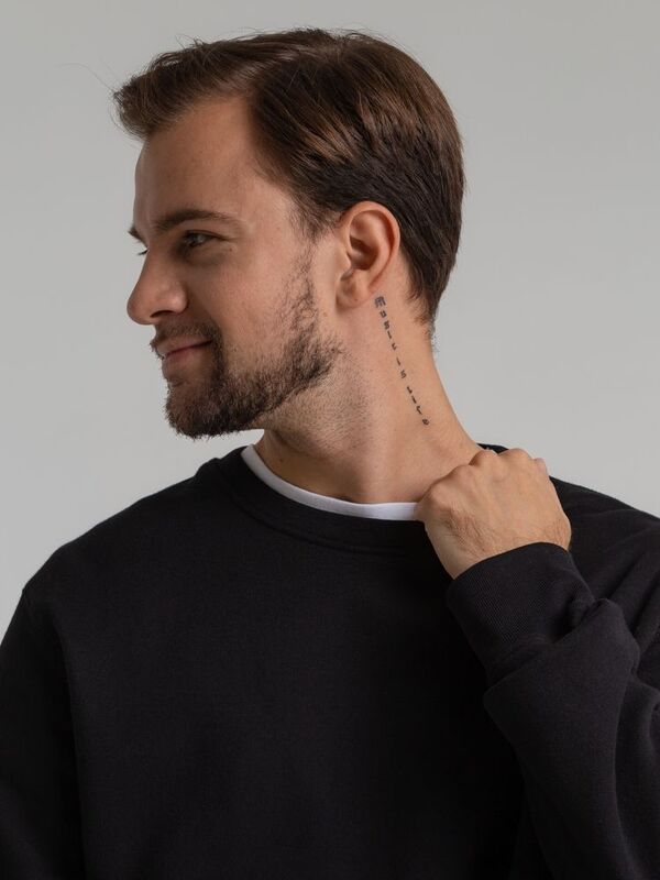 Свитшот унисекс King, черный арт.WU01K005