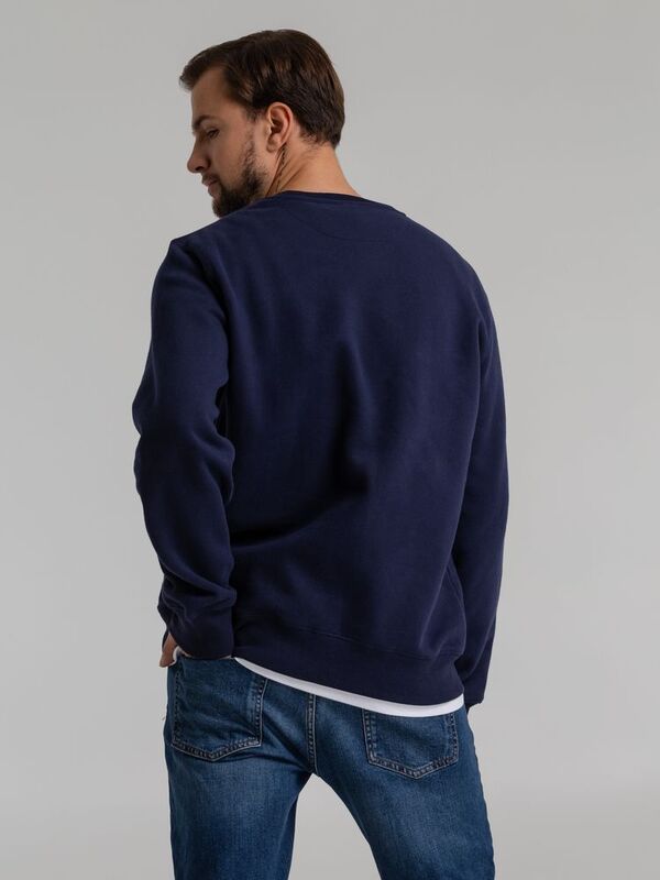 Свитшот унисекс King, темно-синий арт.WU01K006