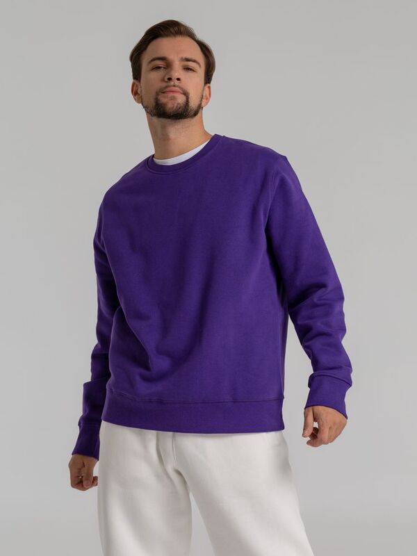 Свитшот унисекс King, фиолетовый арт.WU01K351