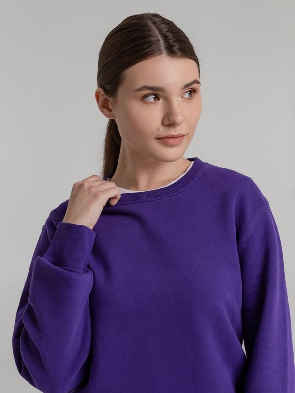 Свитшот унисекс King, фиолетовый арт.WU01K351