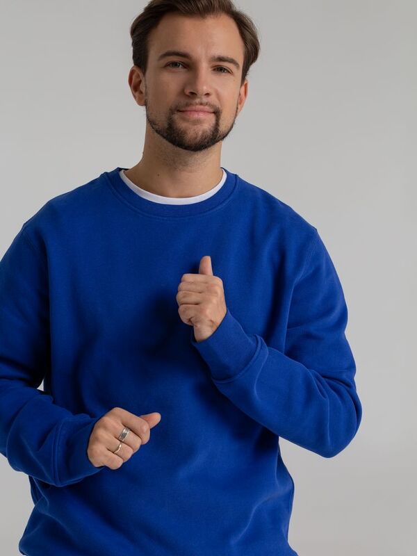 Свитшот унисекс King, ярко-синий арт.WU01K453