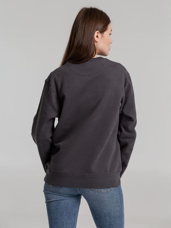 Свитшот унисекс King, темно-серый арт.WU01K669