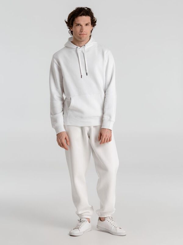 Толстовка с капюшоном унисекс King, белая арт.WU02K001