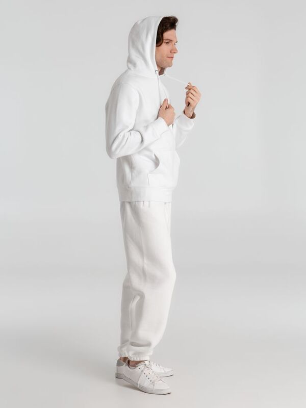 Толстовка с капюшоном унисекс King, белая арт.WU02K001