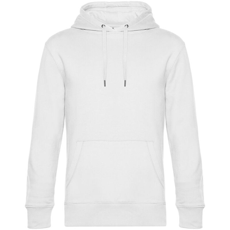 Толстовка с капюшоном унисекс King, белая арт.WU02K001