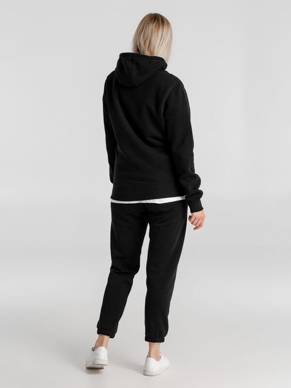 Толстовка с капюшоном унисекс King, черная арт.WU02K005