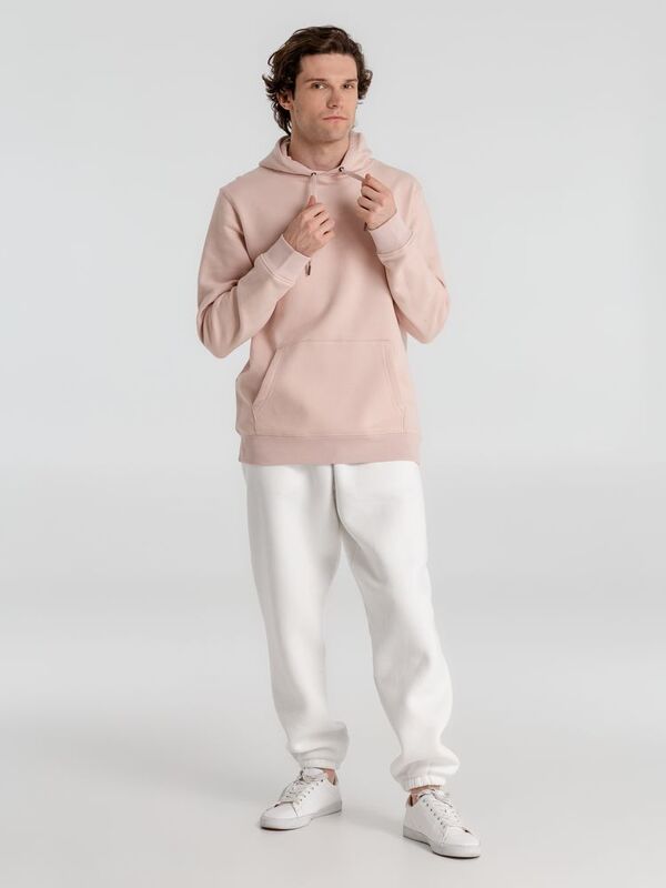 Толстовка с капюшоном унисекс King, розовая арт.WU02K306