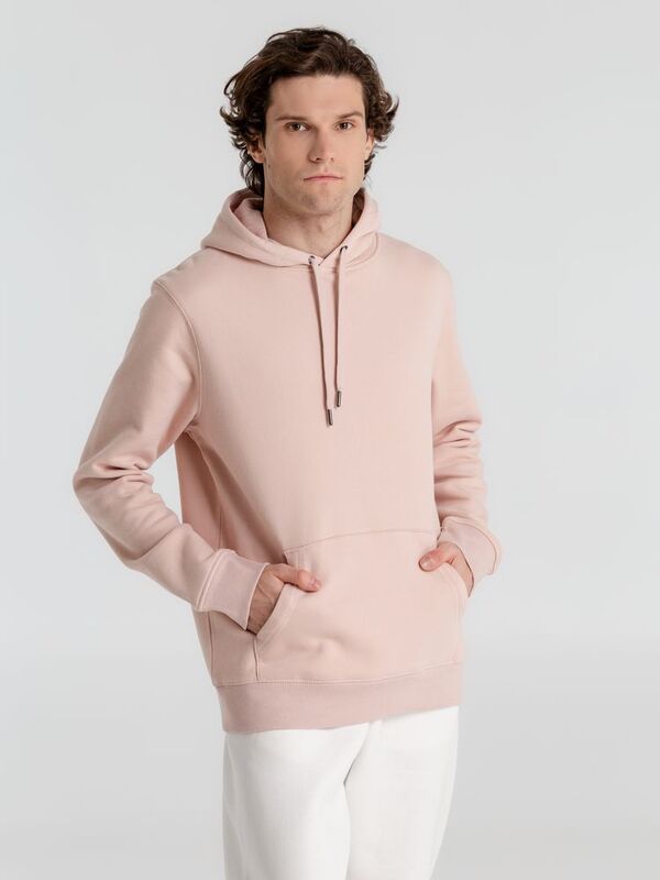 Толстовка с капюшоном унисекс King, розовая арт.WU02K306