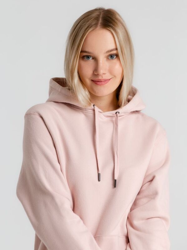 Толстовка с капюшоном унисекс King, розовая арт.WU02K306