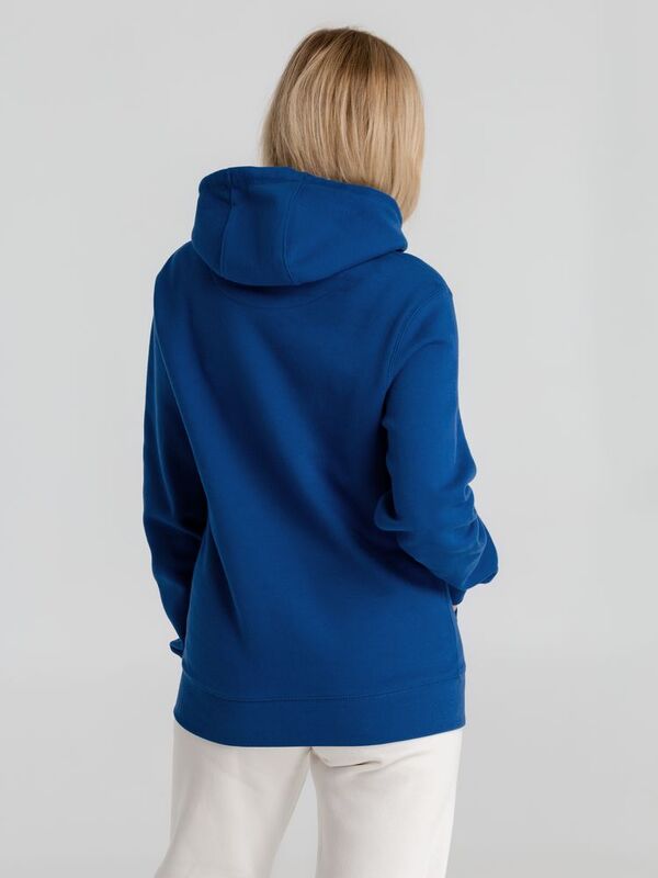 Толстовка с капюшоном унисекс King, ярко-синяя арт.WU02K453