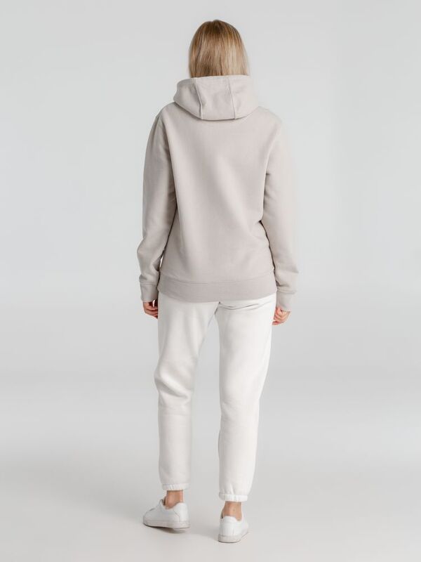 Толстовка с капюшоном унисекс King, дымчато-серая арт.WU02K672