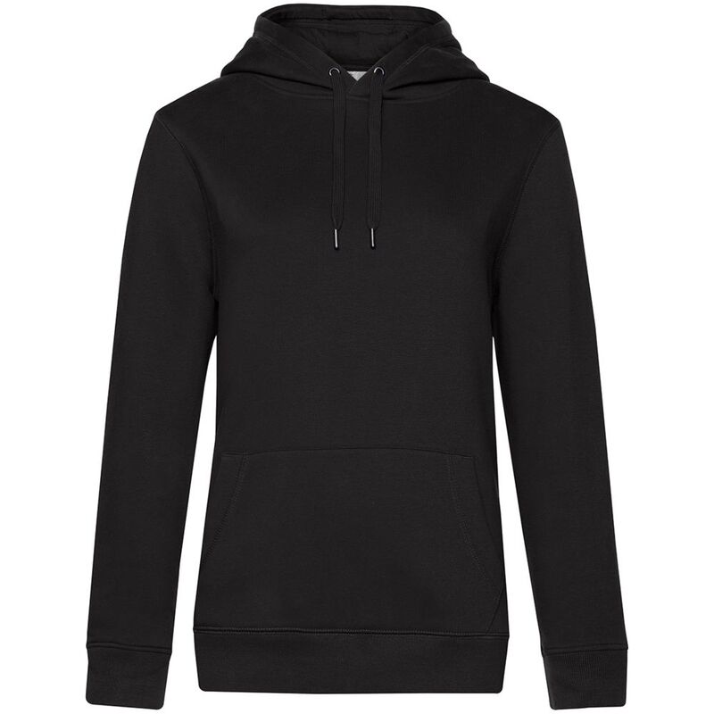 Толстовка с капюшоном женская Queen, черная арт.WW02Q005