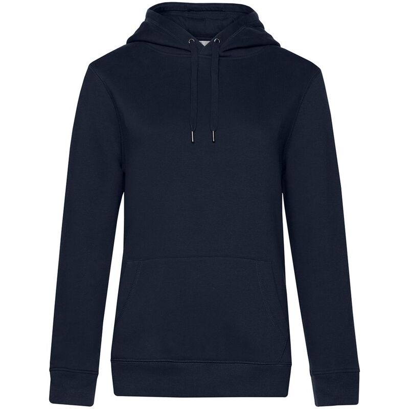 Толстовка с капюшоном женская Queen, темно-синяя арт.WW02Q006