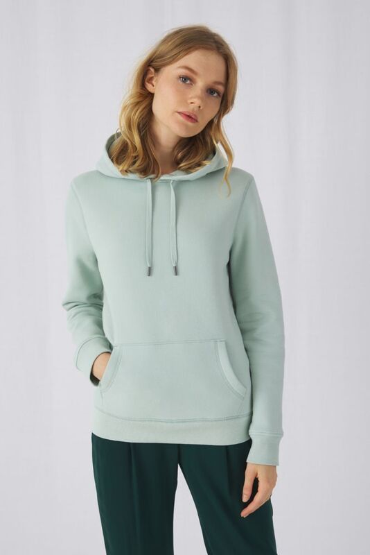 Толстовка с капюшоном женская Queen, розовая арт.WW02Q306