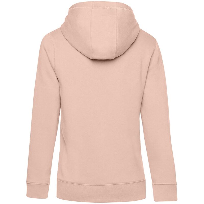 Толстовка с капюшоном женская Queen, розовая арт.WW02Q306