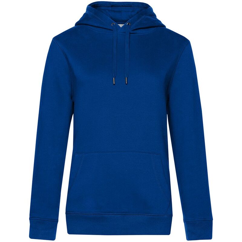 Толстовка с капюшоном женская Queen, ярко-синяя арт.WW02Q453
