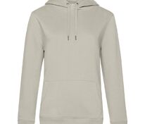 Толстовка с капюшоном женская Queen, дымчато-серая арт.WW02Q672