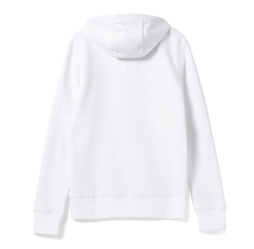 Толстовка на молнии с капюшоном унисекс King, белая арт.WU03K001