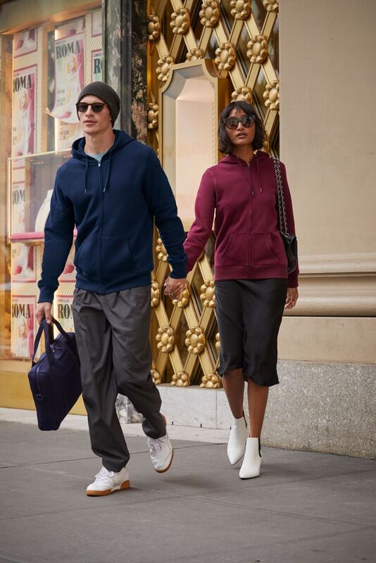 Толстовка на молнии с капюшоном женская Queen, белая арт.WW03Q001