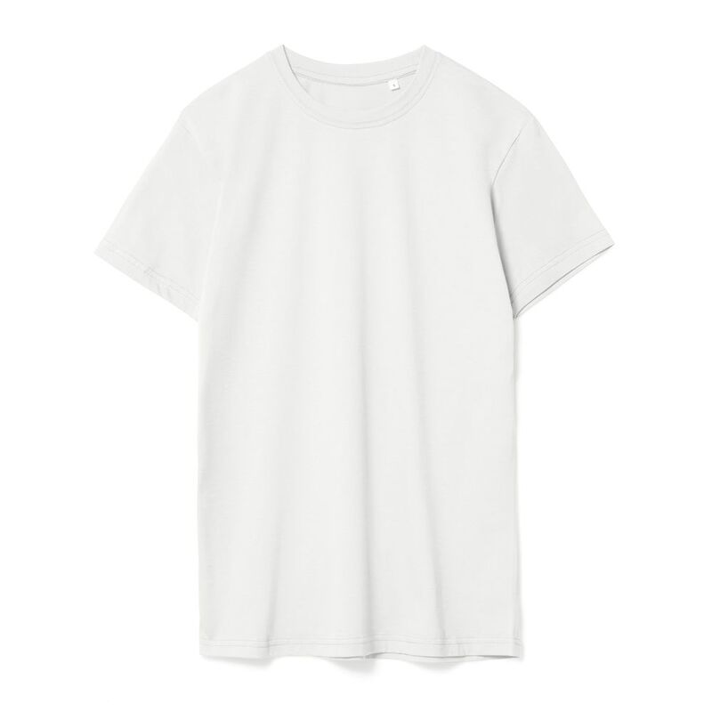 Футболка унисекс T-Bolka 160, белая (теплый оттенок) арт.6140.61