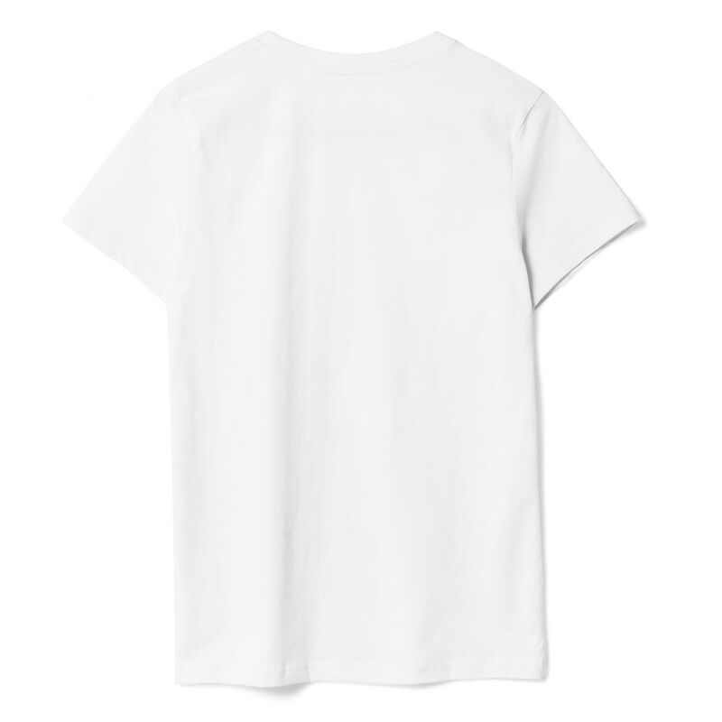 Футболка женская T-bolka Lady, белая (теплый оттенок) арт.1878.61