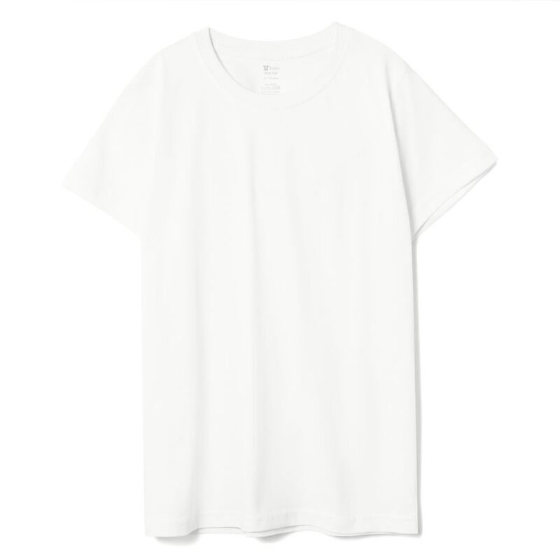 Футболка детская T-Bolka Kids, белая (теплый оттенок) арт.2504.61