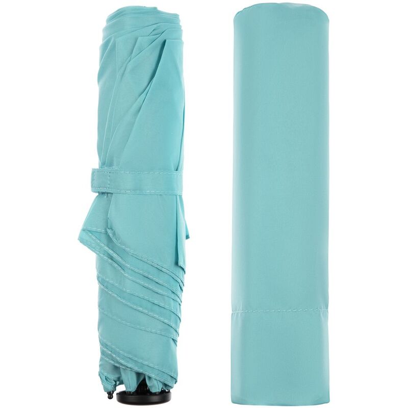 Зонт складной Zero 99, голубой арт.11855.41