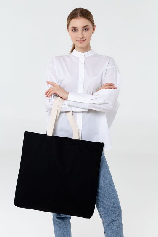 Холщовая сумка Shelty, черная арт.11604.30