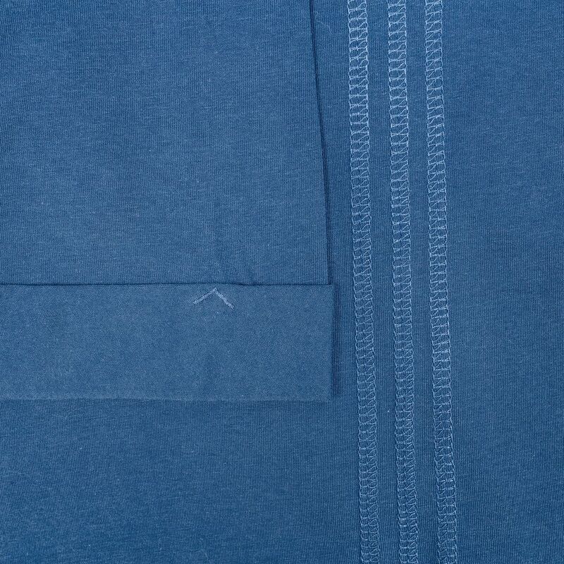 Футболка унисекс Vozduh 1.0, синяя арт.12184.44