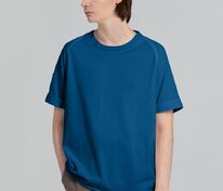 Футболка унисекс Vozduh 1.0, синяя арт.12184.44